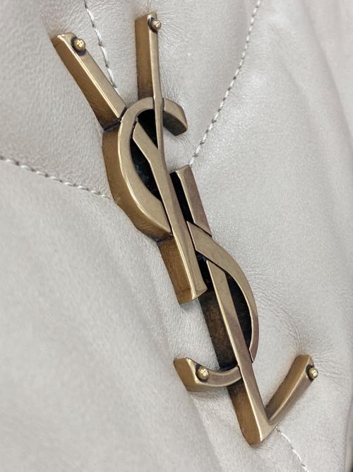 Saint Laurent Paris（サンローランパリ）Saint Laurent Paris (サンローランパリ) パファー スモール ベージュの古着・服飾アイテム