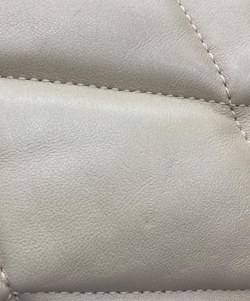 Saint Laurent Paris（サンローランパリ）Saint Laurent Paris (サンローランパリ) パファー スモール ベージュの古着・服飾アイテム
