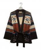 Sweater Bee by BANFF LTD.セーター・ビー・バイ・バンフ）の古着「ニットカーディガン」｜マルチカラー