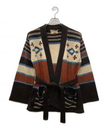 Sweater Bee by BANFF LTD.（セーター・ビー・バイ・バンフ）の古着「ニットカーディガン」｜マルチカラー