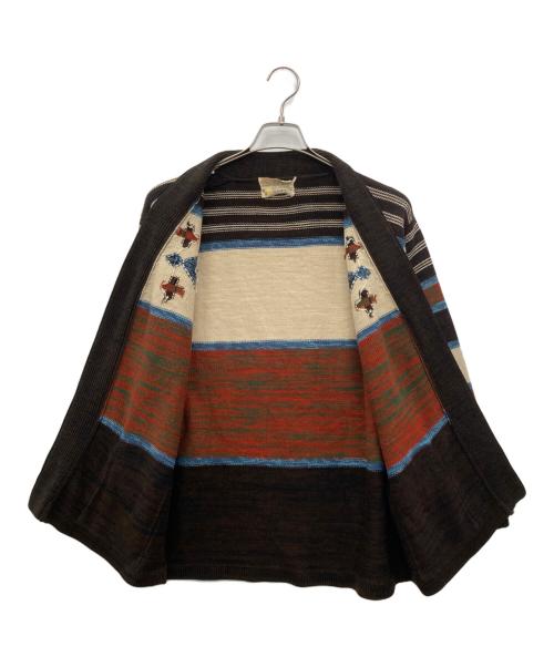 Sweater Bee by BANFF LTD.（セーター・ビー・バイ・バンフ）Sweater Bee by BANFF LTD. (セーター・ビー・バイ・バンフ) ニットカーディガン マルチカラー サイズ:不明の古着・服飾アイテム