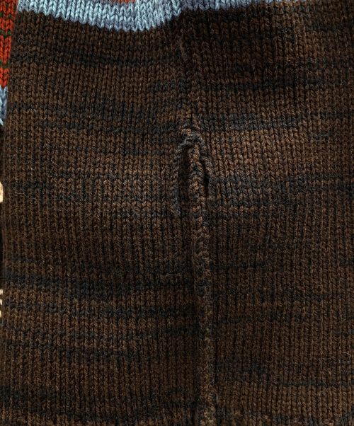 Sweater Bee by BANFF LTD.（セーター・ビー・バイ・バンフ）Sweater Bee by BANFF LTD. (セーター・ビー・バイ・バンフ) ニットカーディガン マルチカラー サイズ:実寸サイズをご確認ください。の古着・服飾アイテム