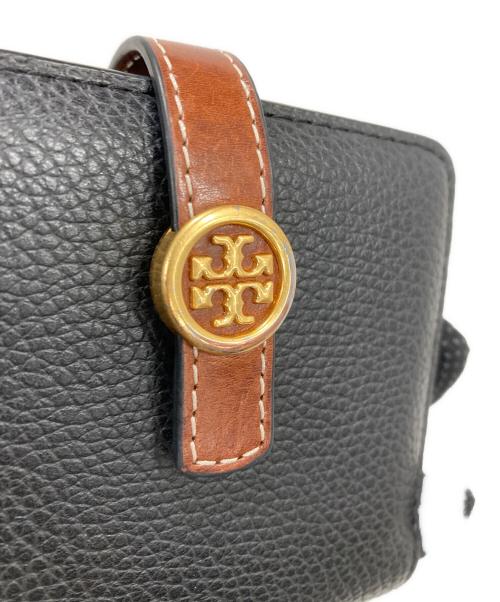 TORY BURCH（トリーバーチ）TORY BURCH (トリーバーチ) 2つ折り財布 ブラック サイズ:実寸サイズにてご確認ください。の古着・服飾アイテム