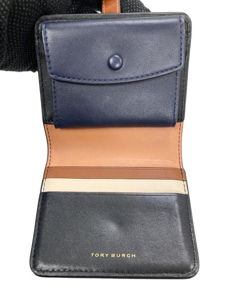 TORY BURCH（トリーバーチ）TORY BURCH (トリーバーチ) 2つ折り財布 ブラック サイズ:実寸サイズにてご確認ください。の古着・服飾アイテム