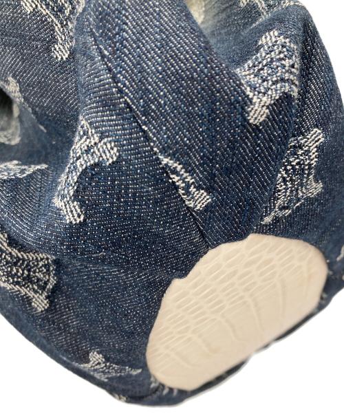 CELINE（セリーヌ）CELINE (セリーヌ) 2WAYバッグ ハンドバッグ ショルダーバッグ マカダム デニムグラデーション インディゴ サイズ:実寸サイズにてご確認ください。の古着・服飾アイテム