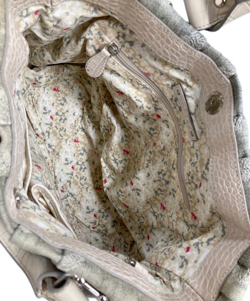 CELINE（セリーヌ）CELINE (セリーヌ) 2WAYバッグ ハンドバッグ ショルダーバッグ マカダム デニムグラデーション インディゴ サイズ:実寸サイズにてご確認ください。の古着・服飾アイテム