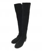 STUART WEITZMANスチュアートワイツマン）の古着「ロングブーツ」｜ブラック