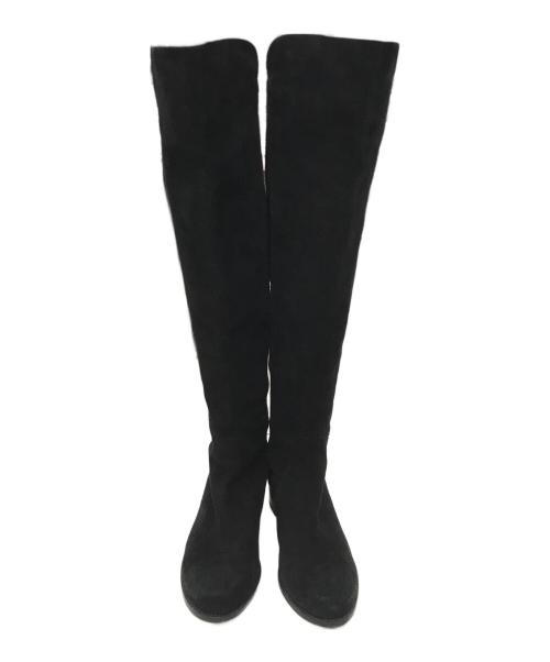 STUART WEITZMAN（スチュアートワイツマン）STUART WEITZMAN (スチュアートワイツマン) ロングブーツ ブラック サイズ:36 2/1の古着・服飾アイテム