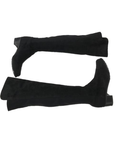 STUART WEITZMAN（スチュアートワイツマン）STUART WEITZMAN (スチュアートワイツマン) ロングブーツ ブラック サイズ:36 2/1の古着・服飾アイテム