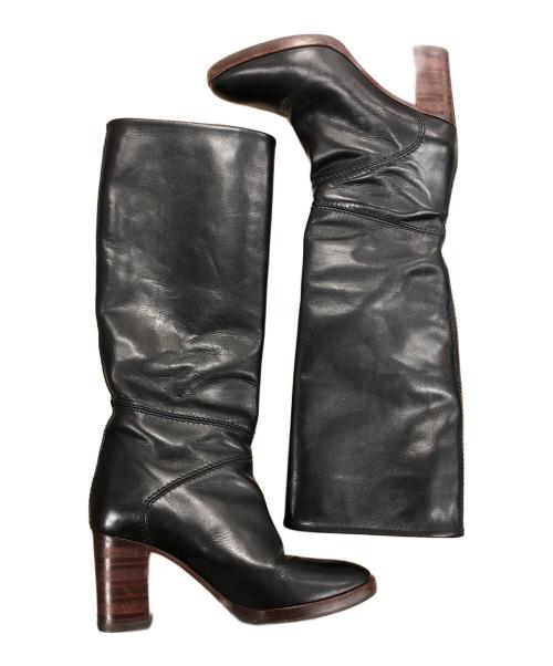 Chloe（クロエ）Chloe (クロエ) ロングブーツ ブラック サイズ:36　2/1の古着・服飾アイテム
