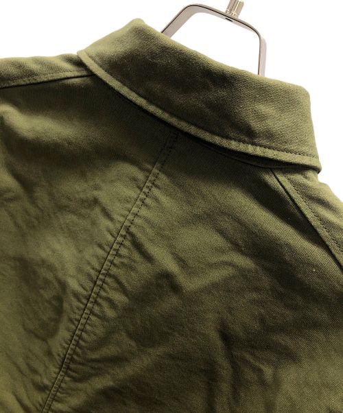 MOMOTARO JEANS（桃太郎ジーンズ）MOMOTARO JEANS (モモタロウ ジーンズ) ジャケット ミリタリーコードレーン・カバーオール オリーブ サイズ:38の古着・服飾アイテム
