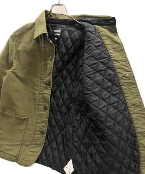MOMOTARO JEANS（桃太郎ジーンズ）MOMOTARO JEANS (モモタロウ ジーンズ) ジャケット ミリタリーコードレーン・カバーオール オリーブ サイズ:38の古着・服飾アイテム