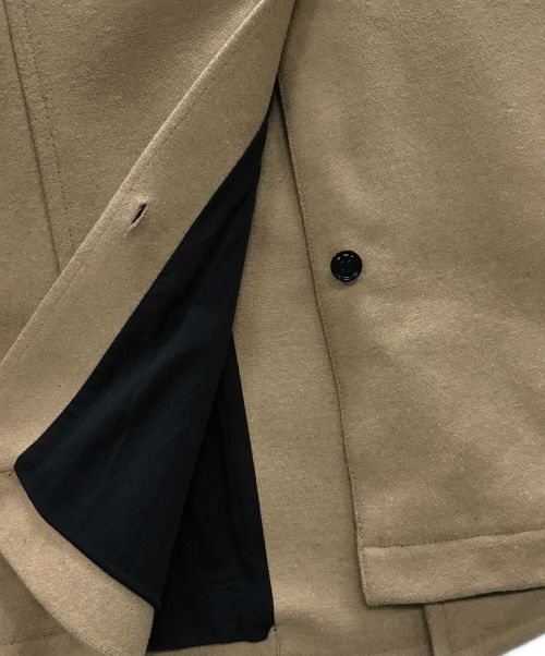 DIESEL（ディーゼル）DIESEL (ディーゼル) チェスターコート W-CUSTOMIZ（ダブルｰカスタマイズ） ベージュ サイズ:Mの古着・服飾アイテム