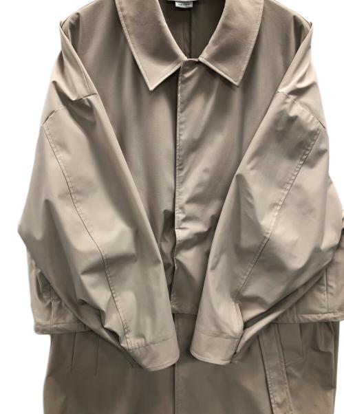 YOKE（ヨーク）YOKE (ヨーク) バルカラーロングコート ベージュ サイズ:Mの古着・服飾アイテム