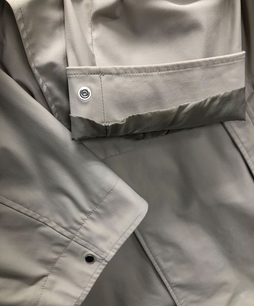 YOKE（ヨーク）YOKE (ヨーク) ステンカラーコート BALCOLLAR SHARE COAT（バルカラー シェア コート） ベージュ サイズ:Mの古着・服飾アイテム