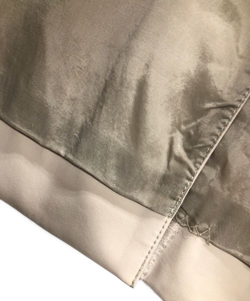 YOKE（ヨーク）YOKE (ヨーク) ステンカラーコート BALCOLLAR SHARE COAT（バルカラー シェア コート） ベージュ サイズ:Mの古着・服飾アイテム