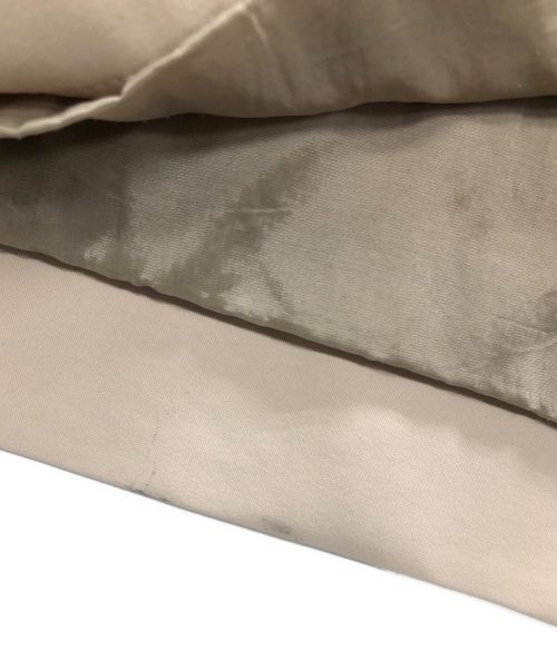 YOKE（ヨーク）YOKE (ヨーク) ステンカラーコート BALCOLLAR SHARE COAT（バルカラー シェア コート） ベージュ サイズ:Mの古着・服飾アイテム