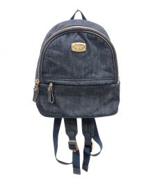 MICHAEL KORS（マイケル・コース）の古着「デニムスモールリュック」｜インディゴ