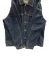 中古・古着 MARITHE+FRANCOIS GIRBAUD (マリテフランソワジルボー) デニムジャケット ブルー サイズ:XL：7000円