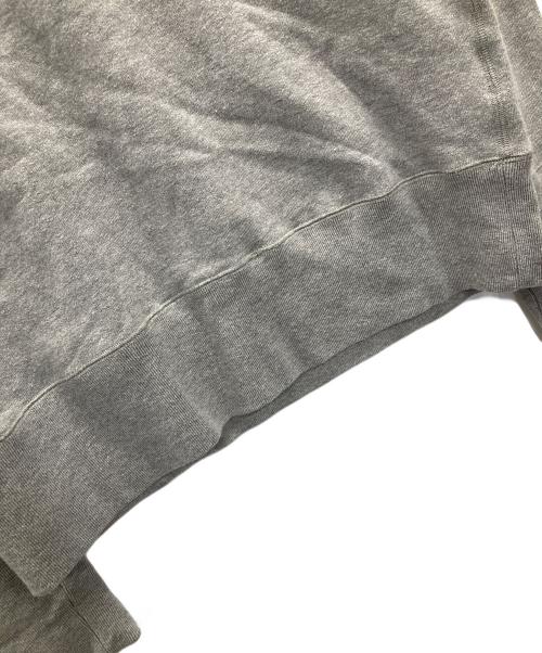 TMT（ティーエムティー）TMT (ティーエムティー) スウェット　VINTAGE FRENCH TERRY PULLOVER（ヴィンテージフレンチテリースプルオーバー） グレー×レッド サイズ:XLの古着・服飾アイテム