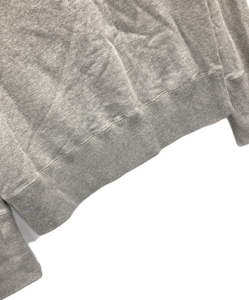TMT（ティーエムティー）TMT (ティーエムティー) スウェット　VINTAGE FRENCH TERRY PULLOVER（ヴィンテージフレンチテリースプルオーバー） グレー×レッド サイズ:XLの古着・服飾アイテム