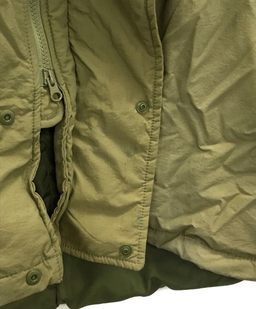 niko and（ニコアンド）niko and (ニコアンド) ALLIED (アライド) 中綿ジャケット　モンスターパーカー オリーブ サイズ:Mの古着・服飾アイテム