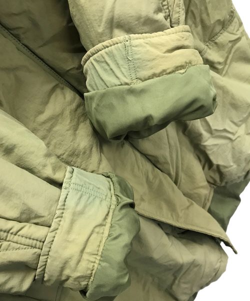 niko and（ニコアンド）niko and (ニコアンド) ALLIED (アライド) 中綿ジャケット　モンスターパーカー オリーブ サイズ:Mの古着・服飾アイテム