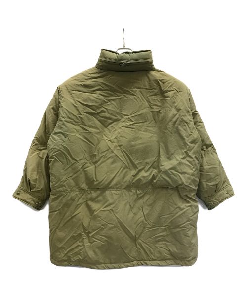 niko and（ニコアンド）niko and (ニコアンド) ALLIED (アライド) 中綿ジャケット　モンスターパーカー オリーブ サイズ:Mの古着・服飾アイテム