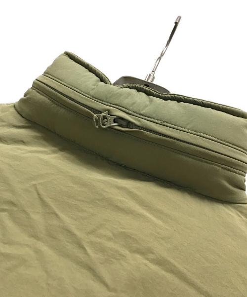 niko and（ニコアンド）niko and (ニコアンド) ALLIED (アライド) 中綿ジャケット　モンスターパーカー オリーブ サイズ:Mの古着・服飾アイテム