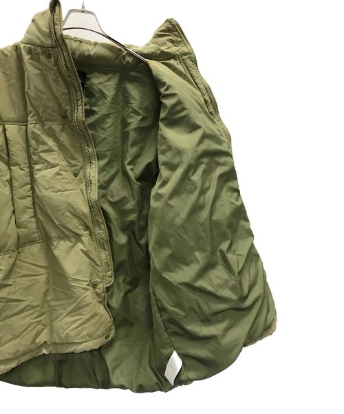 niko and（ニコアンド）niko and (ニコアンド) ALLIED (アライド) 中綿ジャケット　モンスターパーカー オリーブ サイズ:Mの古着・服飾アイテム