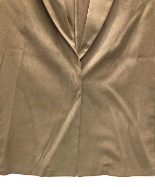 SOEJU（ソージュ）SOEJU (ソージュ) テーラードジャケット ライトリネン混ジャケット ベージュ サイズ:Mの古着・服飾アイテム