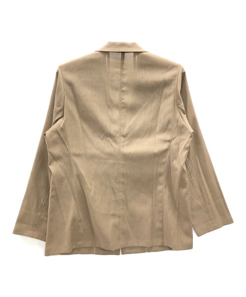 SOEJU（ソージュ）SOEJU (ソージュ) テーラードジャケット ライトリネン混ジャケット ベージュ サイズ:Mの古着・服飾アイテム