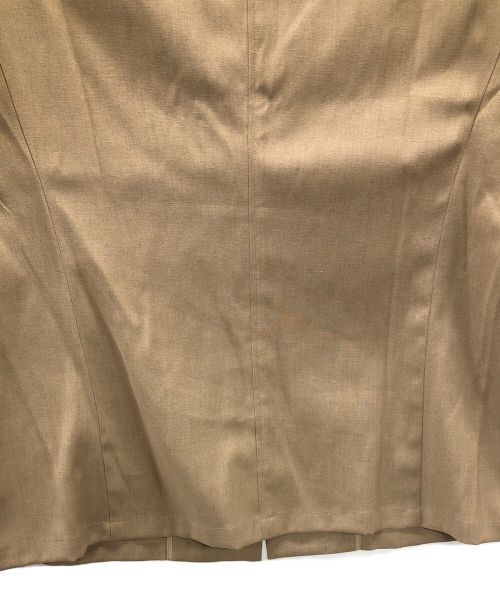 SOEJU（ソージュ）SOEJU (ソージュ) テーラードジャケット ライトリネン混ジャケット ベージュ サイズ:Mの古着・服飾アイテム