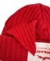 LOVERBOY (ラヴァーボーイ) ニット帽 レッド サイズ:実寸サイズにてご確認ください。：9000円