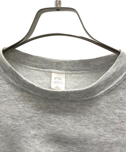 SWEAT（スウェット）SWEAT (スウェット) US AIR FORCE（US エア フォース） トレーニングスウェット グレー サイズ:Lの古着・服飾アイテム
