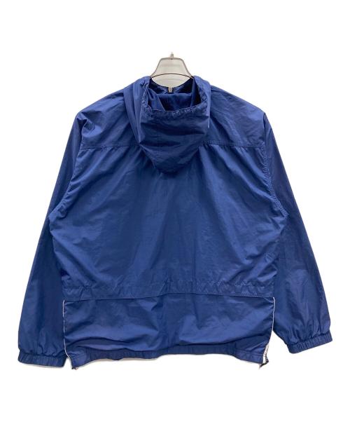 adidas（アディダス）adidas (アディダス) 90's ヴィンテージアノラックパーカー　刺繍ロゴ ネイビー サイズ:Lの古着・服飾アイテム