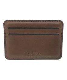 Nomad（ノマド）の古着「カードウォレット Proudly Carbon Neutral（プレシャスリーカーボンナチュラル）」｜ブラウン