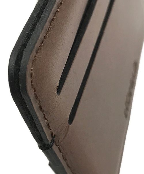 Nomad（ノマド）Nomad (ノマド) カードウォレット Proudly Carbon Neutral（プレシャスリーカーボンナチュラル） ブラウン サイズ:実寸サイズをご確認ください。の古着・服飾アイテム
