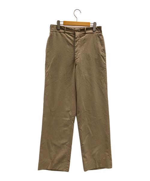 米軍 USMC（ベイグン ユーエスエムシー）米軍 USMC (ベイグン ユーエスエムシー) トラウザーパンツ Type2 Class8 M-1（タイプ2 クラス8 エム-1） カーキ サイズ:32×36の古着・服飾アイテム