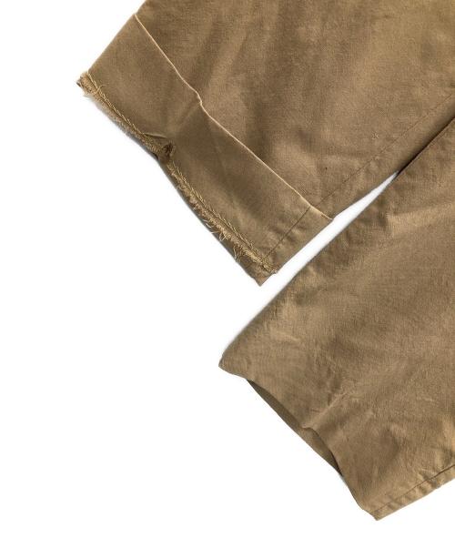 米軍 USMC（ベイグン ユーエスエムシー）米軍 USMC (ベイグン ユーエスエムシー) トラウザーパンツ Type2 Class8 M-1（タイプ2 クラス8 エム-1） カーキ サイズ:32×36の古着・服飾アイテム