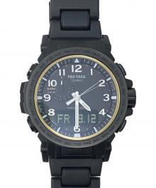 CASIO（カシオ）の古着「腕時計 デジタルウォッチ PRO TREK(プロトレック) CLIMBER LINE(クライマーライン)」｜ブラック