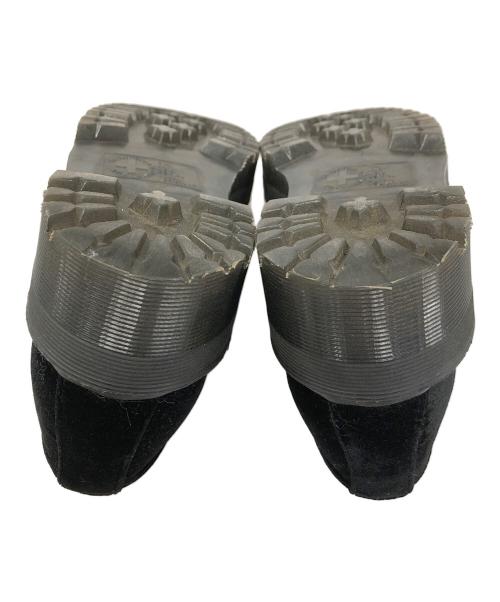 Dr.Martens（ドクターマーチン）Dr.Martens (ドクターマーチン) 厚底ベロアシューズ ブラック サイズ:25の古着・服飾アイテム