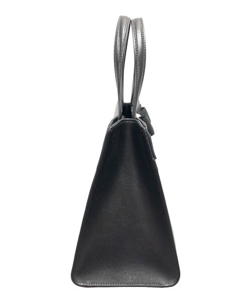 Salvatore Ferragamo（サルヴァトーレ フェラガモ）Salvatore Ferragamo (サルヴァトーレ フェラガモ) 2wayバッグ ウィラ トートバッグ ショルダーバッグ ブラック サイズ:実寸サイズにてご確認ください。の古着・服飾アイテム