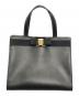 Salvatore Ferragamo（サルヴァトーレ フェラガモ）の古着「2wayバッグ ウィラ トートバッグ ショルダーバッグ」｜ブラック