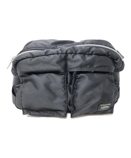 PORTER（ポーター）PORTER (ポーター) ウエストバッグ タンカー ブラック サイズ:実寸サイズにてご確認下さい。の古着・服飾アイテム