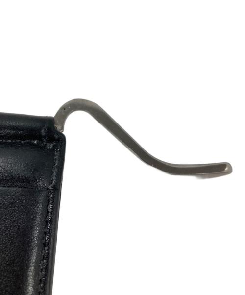 BOTTEGA VENETA（ボッテガベネタ）BOTTEGA VENETA (ボッテガベネタ) クリップ付２つ折り財布 ブラック サイズ:実寸サイズをご確認ください。の古着・服飾アイテム