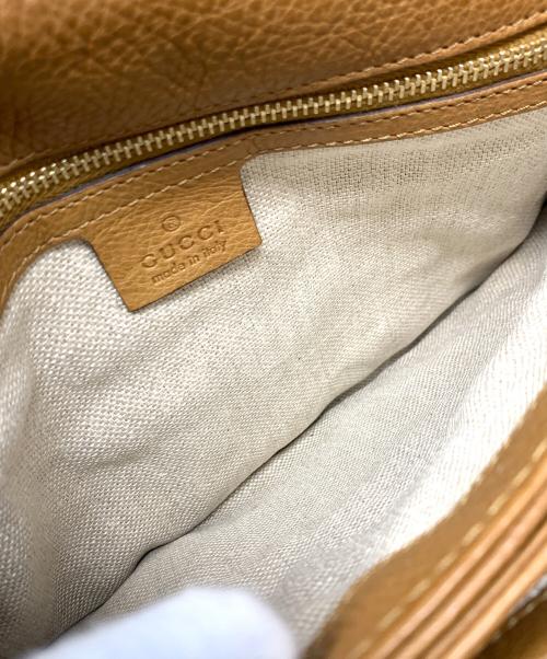 GUCCI（グッチ）GUCCI (グッチ) マラケシュ ショルダーバッグ キャメル サイズ:実寸サイズにてご確認ください。の古着・服飾アイテム