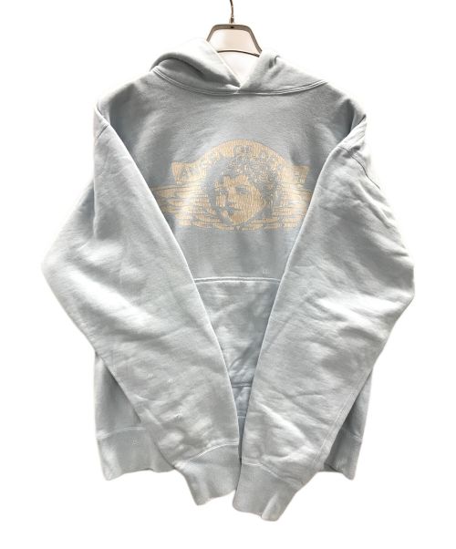 SAINT MICHAEL（セントマイケル）SAINT MICHAEL (セントマイケル) プルオーバーパーカー HOODIE angel（フーディー エンジェル） ブルー サイズ:Lの古着・服飾アイテム