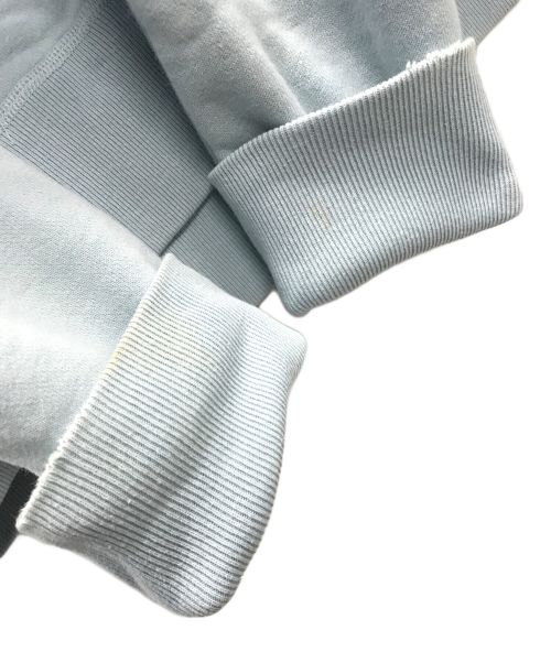 SAINT MICHAEL（セントマイケル）SAINT MICHAEL (セントマイケル) プルオーバーパーカー HOODIE angel（フーディー エンジェル） ブルー サイズ:Lの古着・服飾アイテム