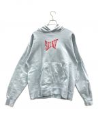 SAINT MICHAELセントマイケル）の古着「プルオーバーパーカー HOODIE LOGO BLUEパーカー (フーディー ロゴ ブルー)」｜ブルー